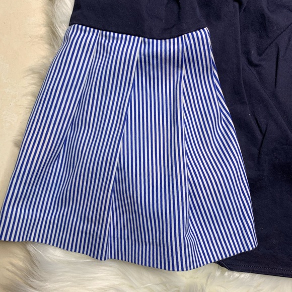 Ted Baker Jesieh frilled bell sleeve navy blouse - Picture 3 of 6